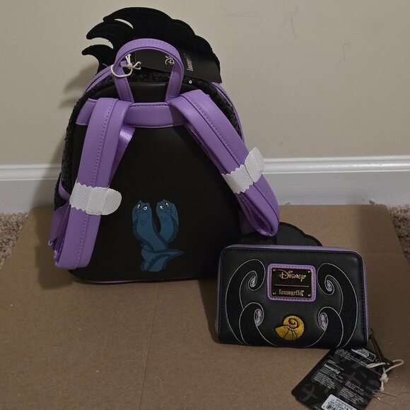 Loungefly Disney The Little Mermaid 35th Anniversary Exclusive Ursula Sequin - Picture 3 of 5